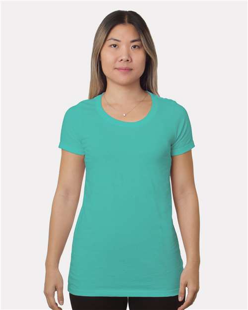 Women's Fine Jersey T-Shirt Image 3