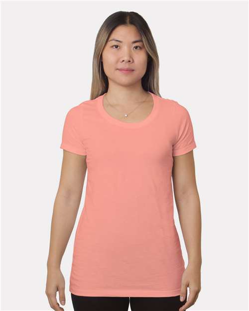 Women's Fine Jersey T-Shirt Image 5