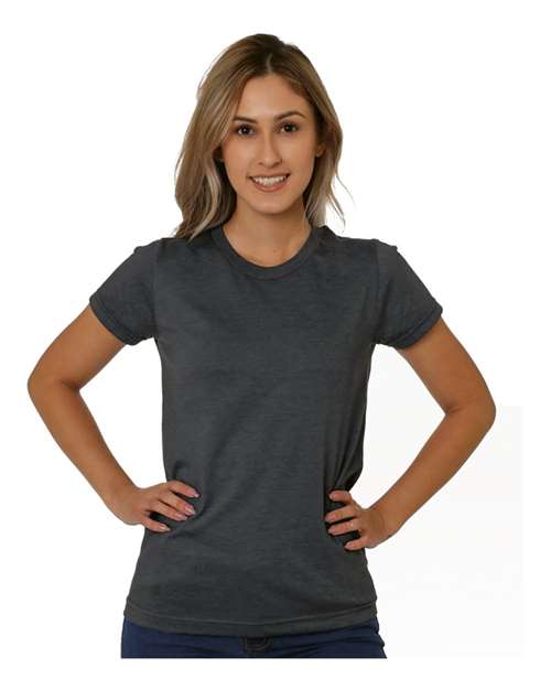 Women's USA-Made Triblend T-Shirt Image 4
