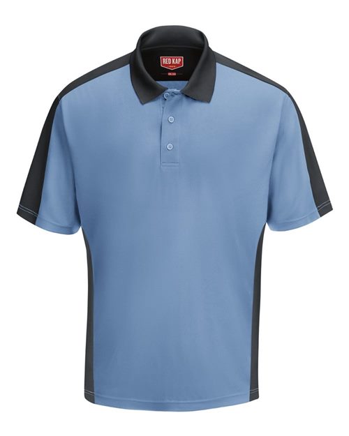 Men's Performance Knit Two Tone Polo