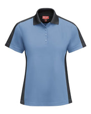 Women's Performance Knit Two-Tone Polo Image 1