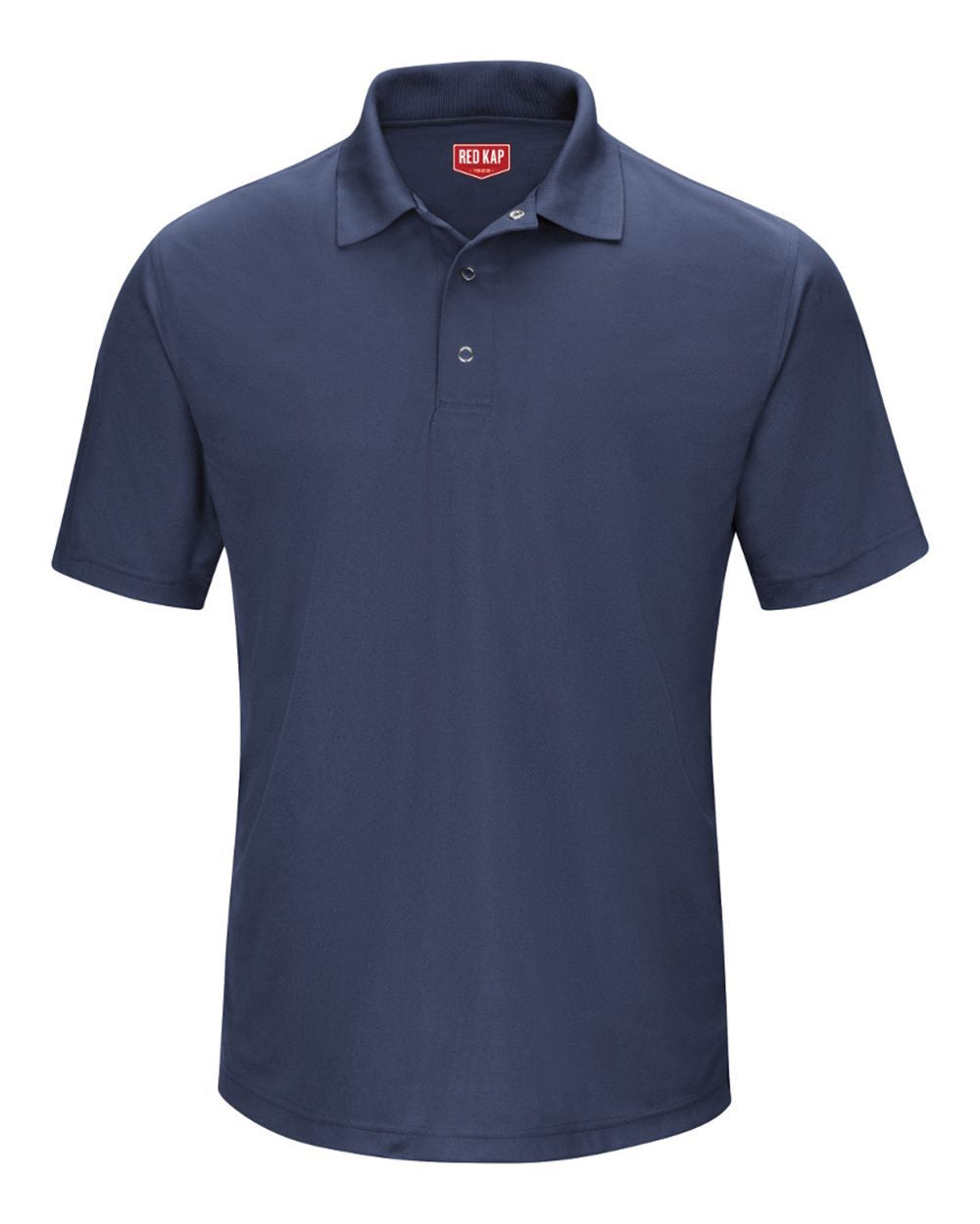 Men's Performance Knit Gripper-Front Polo