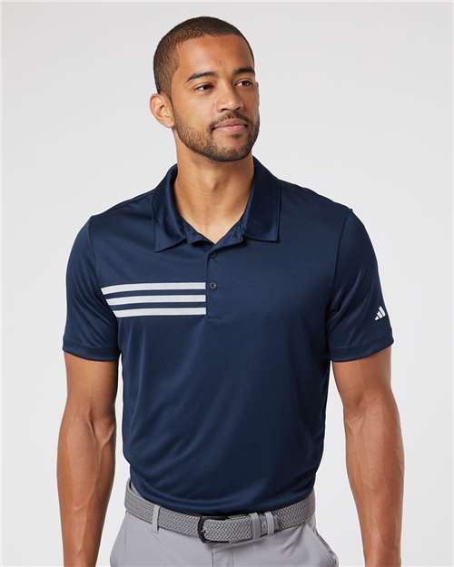 Men's 3-Stripes Chest Polo Image 3