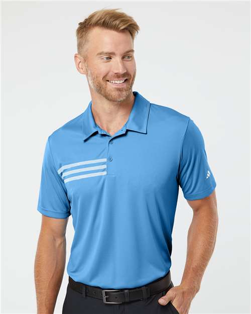Men's 3-Stripes Chest Polo Image 7