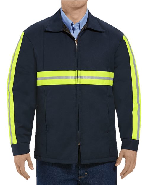 Men's Enhanced Visibility Perma-Lined Panel Jacket
