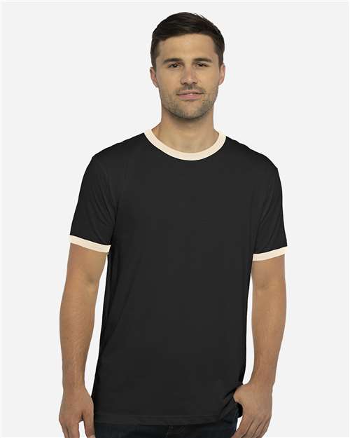 Unisex Cotton Ringer T-Shirt Image 2