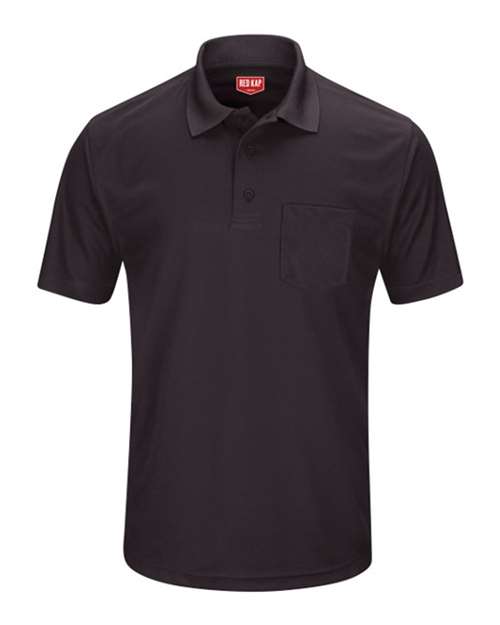 Men's Performance Knit Pocket Polo Image 2