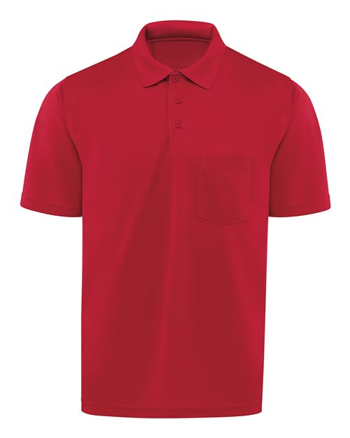 Men's Performance Knit Pocket Polo Image 9