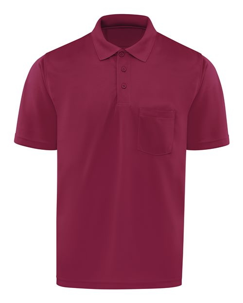 Men's Performance Knit Pocket Polo Image 3
