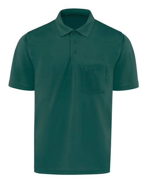 Men's Performance Knit Pocket Polo Image 6