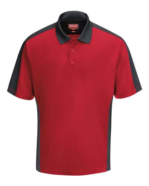 Men's Performance Knit Two Tone Polo