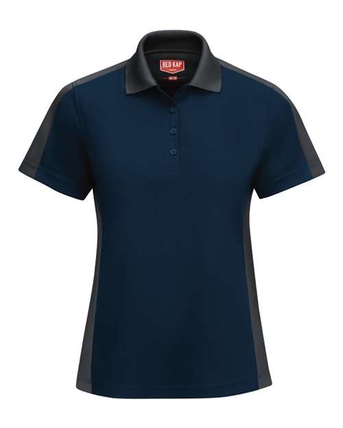 Women's Performance Knit Two-Tone Polo Image 5