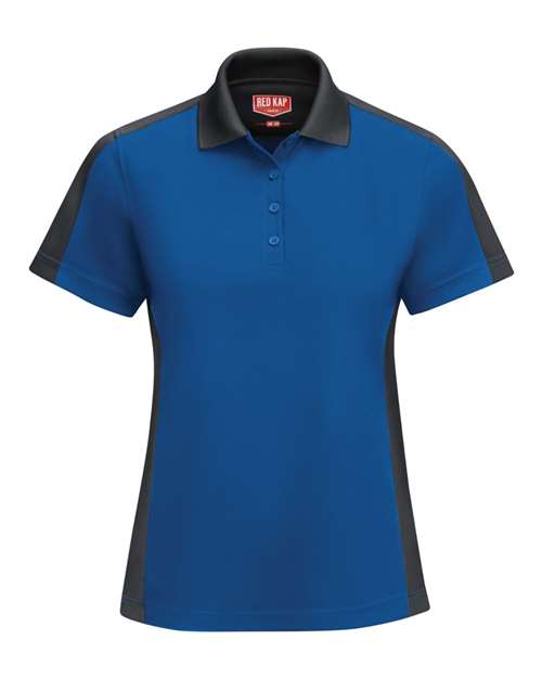 Women's Performance Knit Two-Tone Polo Image 7