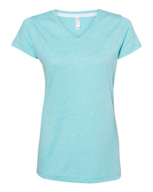 Women's Harborside Mélange V-Neck Tee Image 2