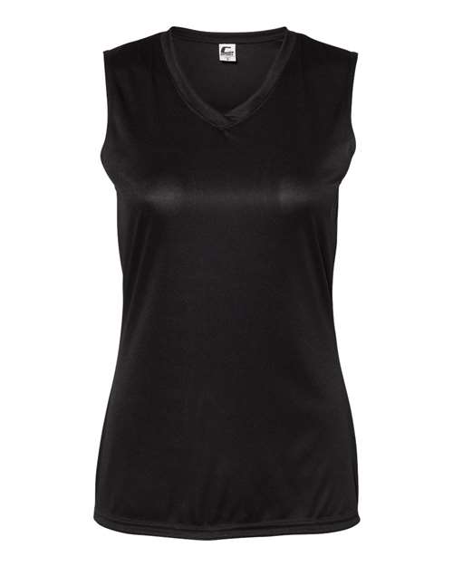 Women's Sleeveless V-Neck T-Shirt Image 2