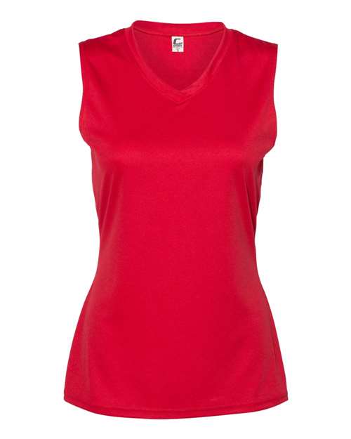 Women's Sleeveless V-Neck T-Shirt Image 5