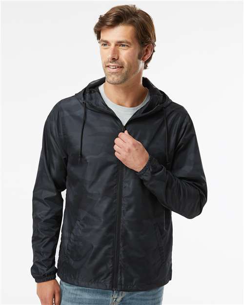 Men's Lightweight Windbreaker Full-Zip Jacket Image 4