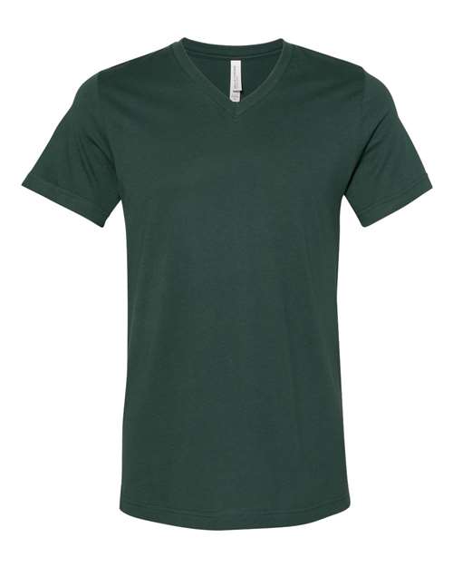 Unisex Jersey V-Neck Tee Image 10