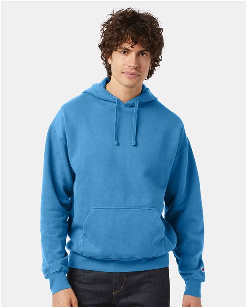 Unisex Garment-Dyed Hooded Sweatshirt Image 1