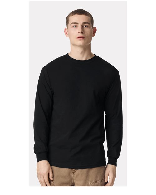 Unisex Heavyweight Cotton Long Sleeve Tee Image 2