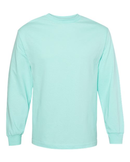 Unisex Heavyweight Cotton Long Sleeve Tee Image 3