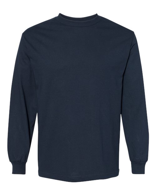 Unisex Heavyweight Cotton Long Sleeve Tee Image 9