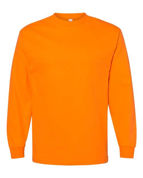 Unisex Heavyweight Cotton Long Sleeve Tee Image 6