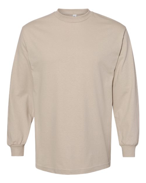 Unisex Heavyweight Cotton Long Sleeve Tee Image 8