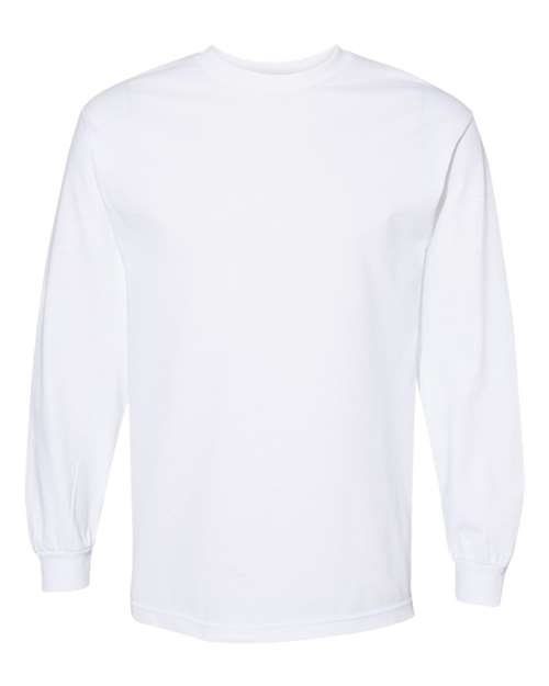 Unisex Heavyweight Cotton Long Sleeve Tee Image 10