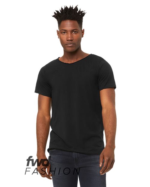 Unisex FWD Fashion Triblend Raw Neck Tee Image 1