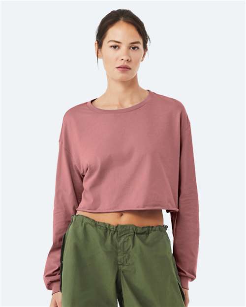 Women's FWD Fashion Crop Long Sleeve Tee Image 6