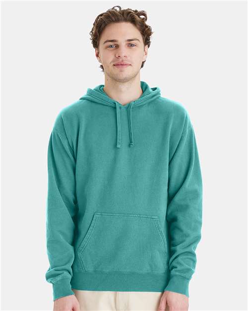 Unisex Garment-Dyed Hooded Sweatshirt Image 17
