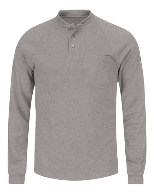 Men's Long Sleeve Henley Shirt- CoolTouch®2 Image 2