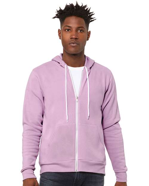 Unisex Sponge Fleece Full-Zip Hoodie Sweatshirt Image 32