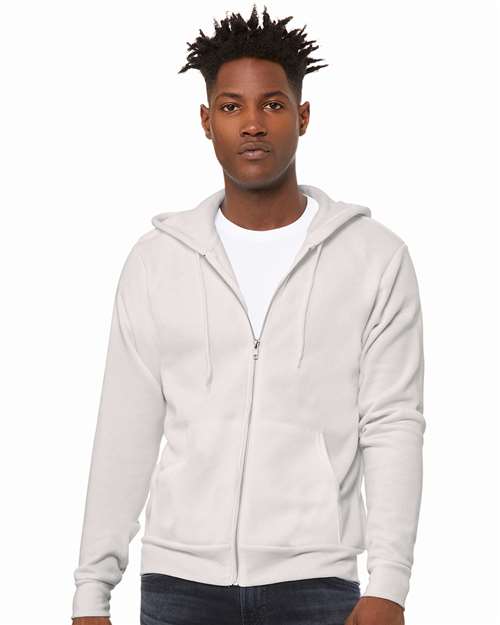 Unisex Sponge Fleece Full-Zip Hoodie Sweatshirt Image 49