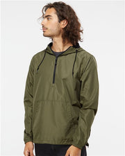 Unisex Lightweight Quarter-Zip Windbreaker Pullover Jacket Image 1