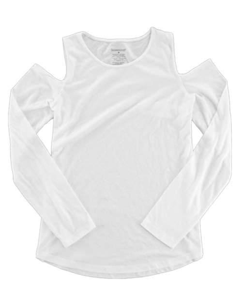 Women's Cold Shoulder Long Sleeve T-Shirt Image 4
