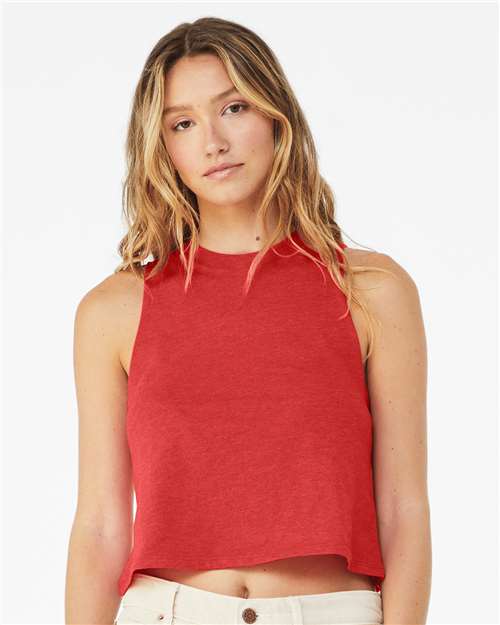 Women's Racerback Crop Tank Image 14