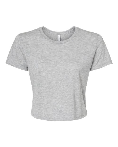 Women’s Flowy Crop Tee Image 2