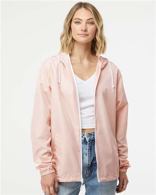 Men's Lightweight Windbreaker Full-Zip Jacket Image 7