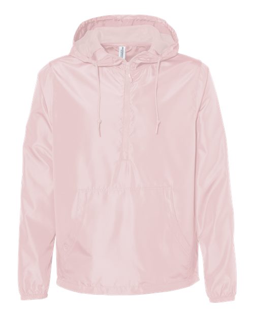 Unisex Lightweight Quarter-Zip Windbreaker Pullover Jacket Image 6