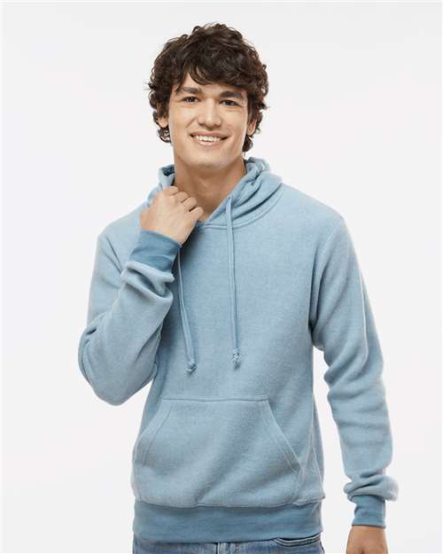 Men's Flip Side Fleece Hooded Sweatshirt Image 2