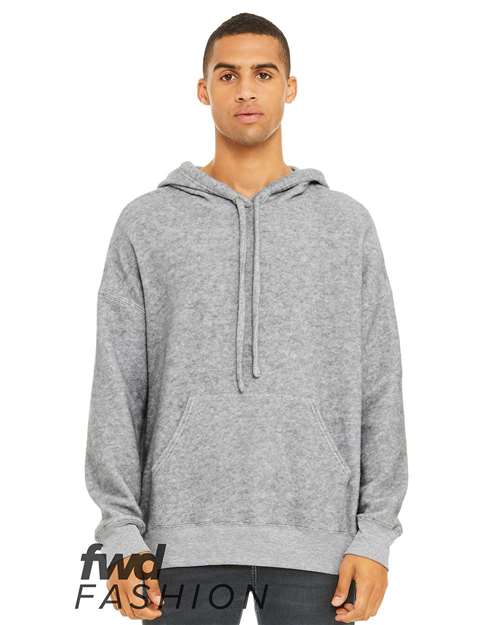 Unisex FWD Fashion Sueded Fleece Hoodie Sweatshirt Image 2