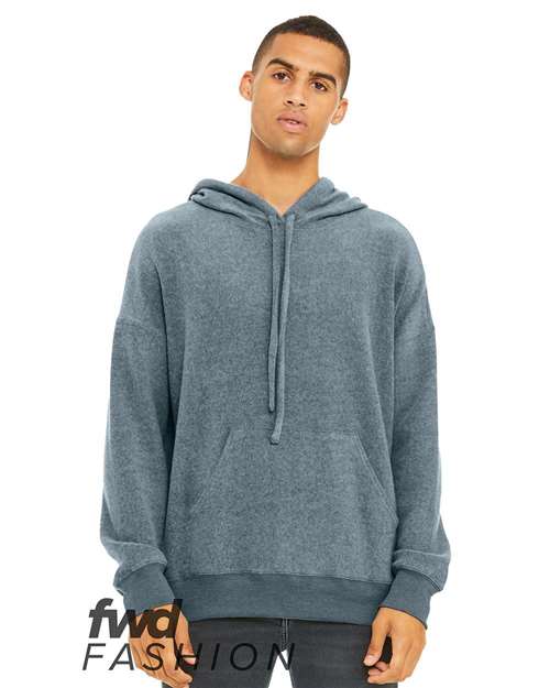 Unisex FWD Fashion Sueded Fleece Hoodie Sweatshirt Image 6