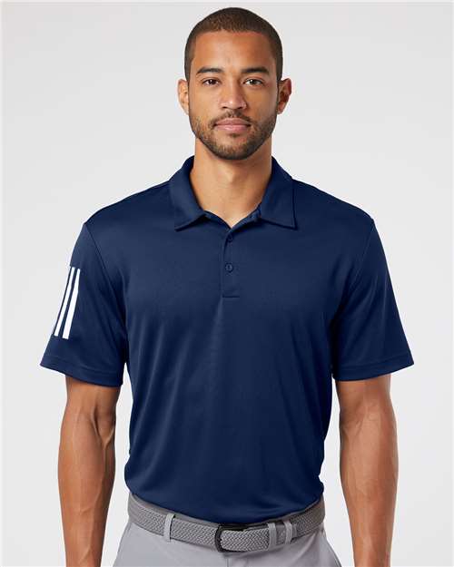 Men's Floating 3-Stripes Polo Image 3