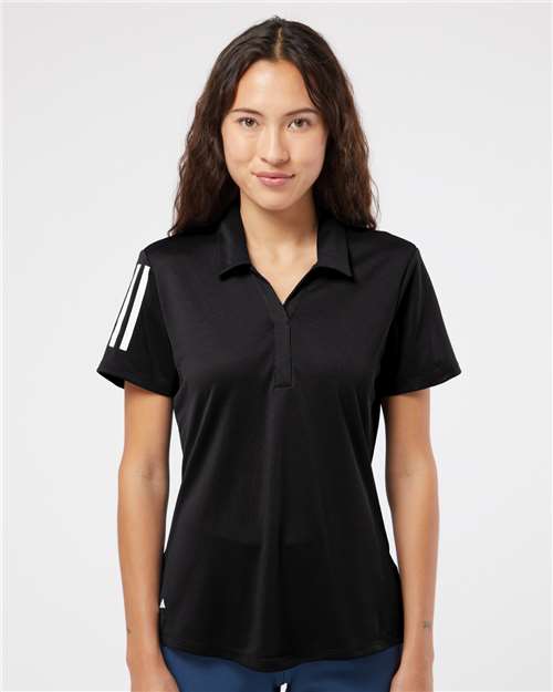 Women's Floating 3-Stripes Polo Image 2