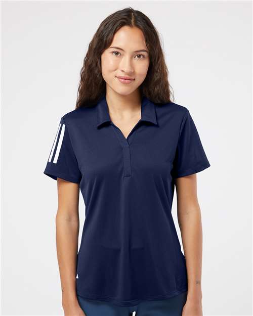Women's Floating 3-Stripes Polo Image 3