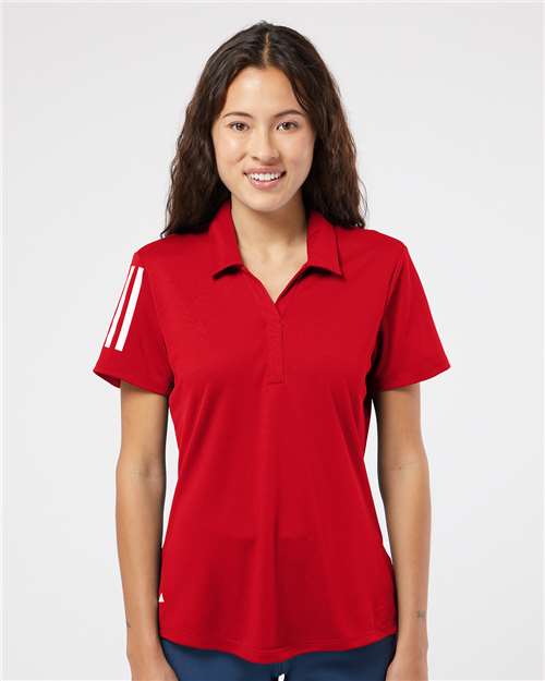 Women's Floating 3-Stripes Polo Image 4