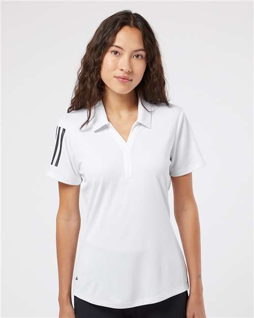 Women's Floating 3-Stripes Polo Image 5