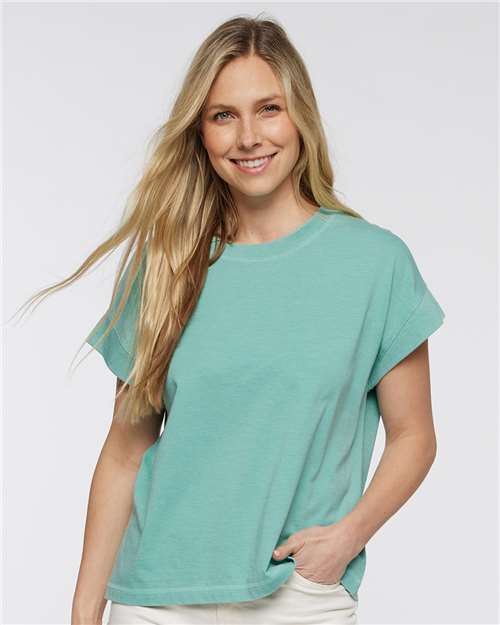 Women's Relaxed Vintage Wash Tee Image 11